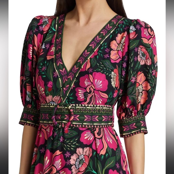 Farm Rio Flowers Garden Maxi Dress - Picture 6 of 16